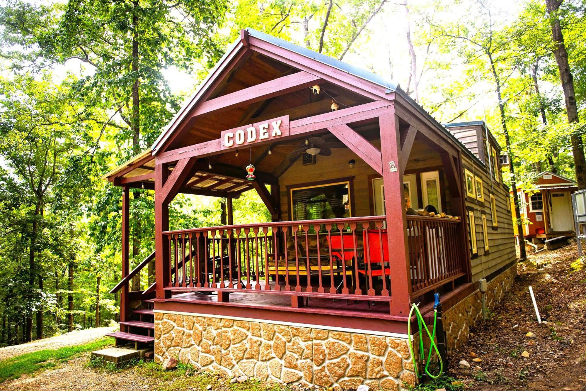 The Codex - Parker Creek Bend Cabins Murfreesboro Extérieur photo